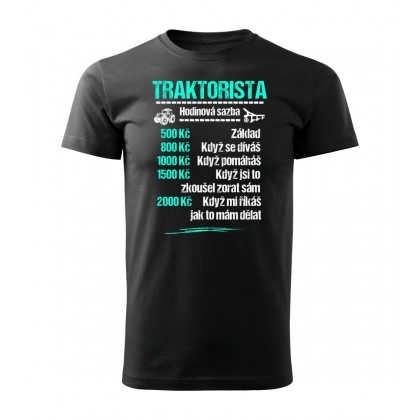 Tričko Traktorista - sazba